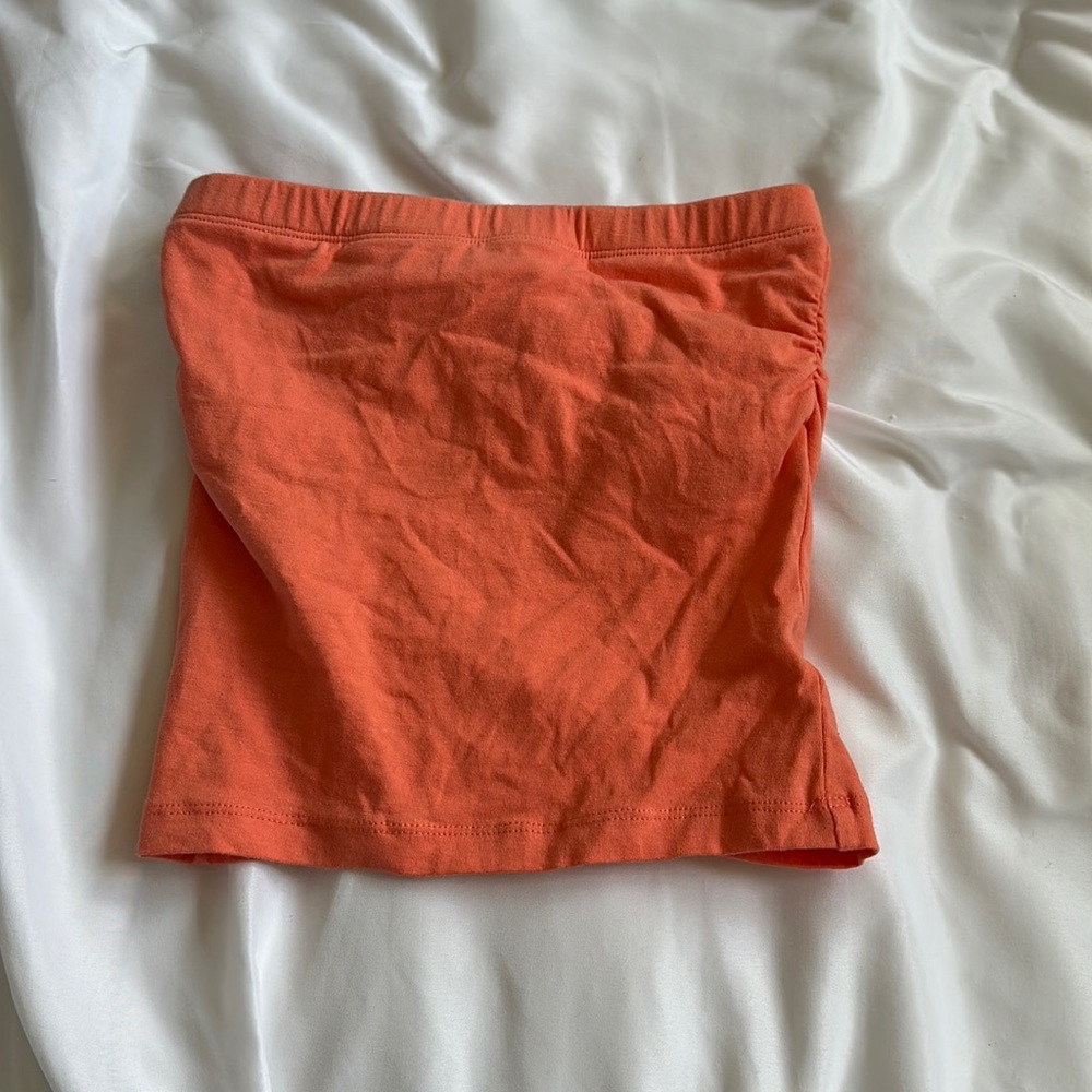 Zenana Outfitters Peach Tube Top